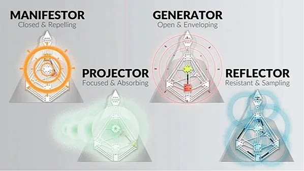 Human Design 4 types summarized
