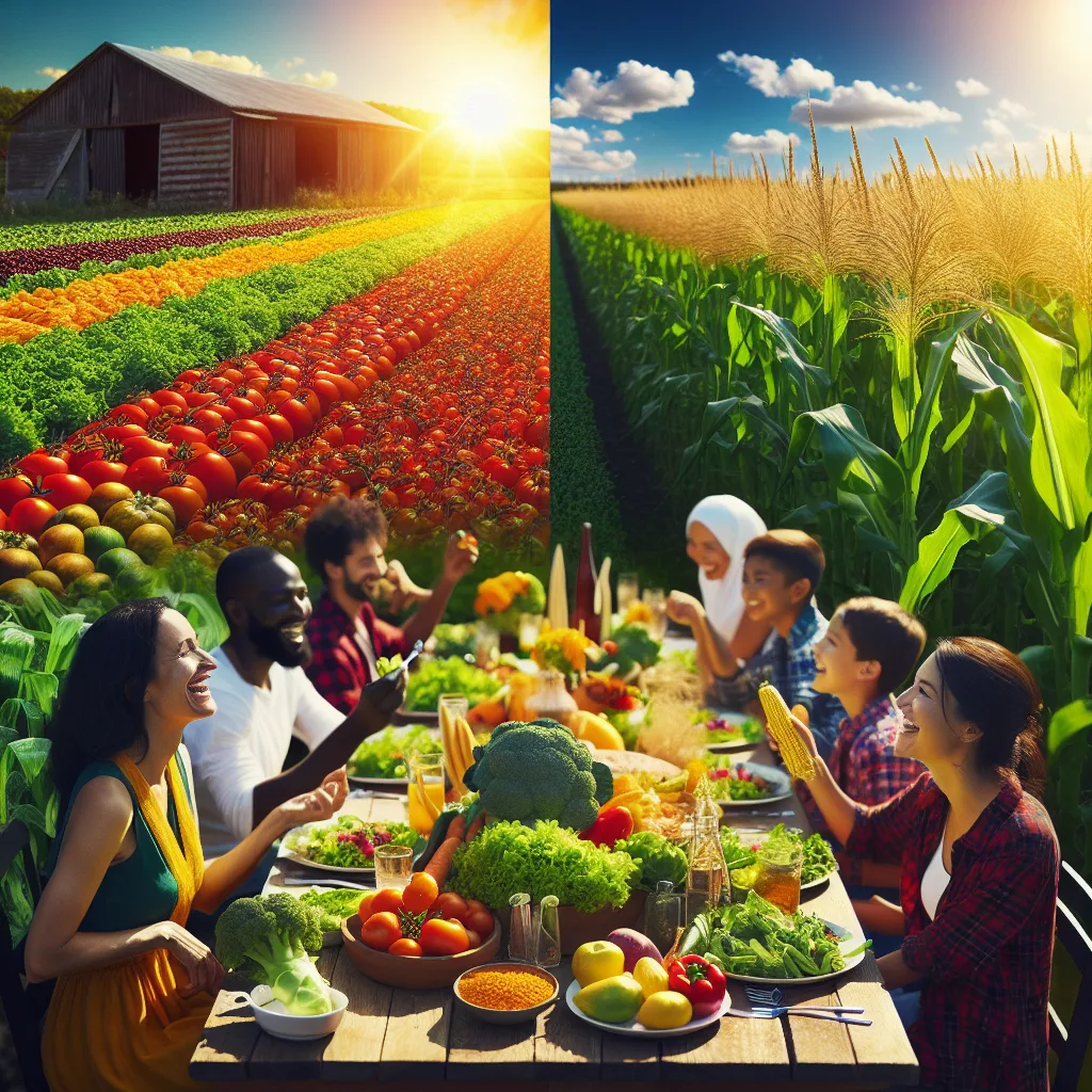 Eating foods closest to the land