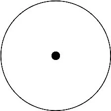 Monad circle and dot