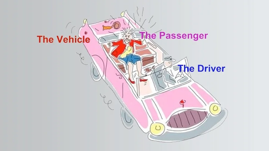 Passenger of the car