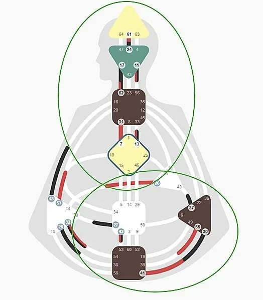 Human Design wide split definition